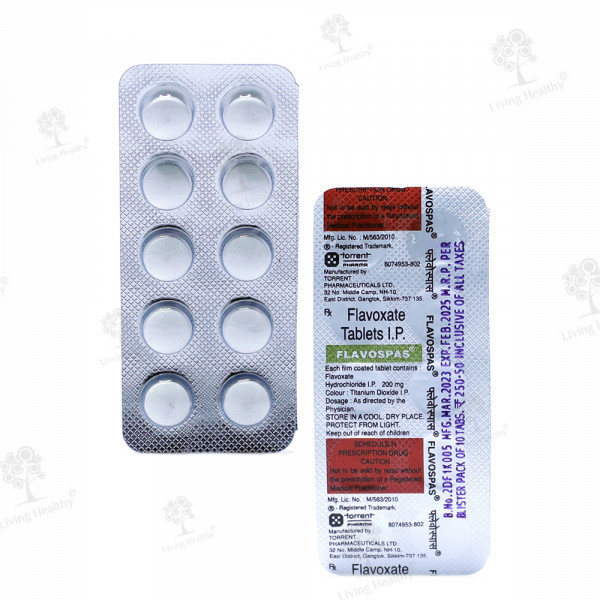 FLAVOSPAS 200 MG TAB (10 TAB)