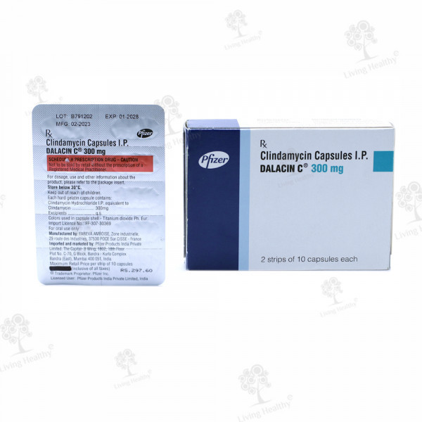 DALACIN C 300 MG CAP (10 CAP)