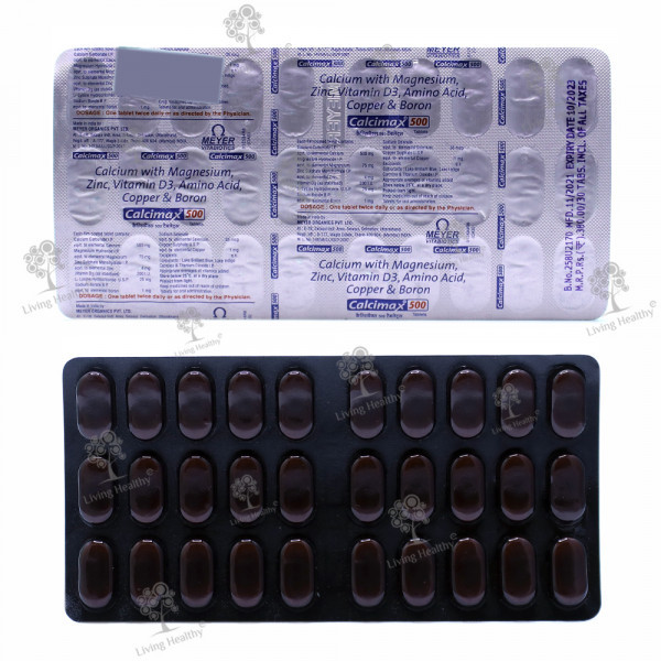 CALCIMAX 500 MG TAB (30 TAB)