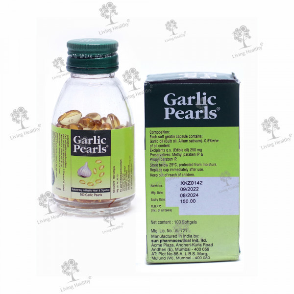GARLIC PEARLS CAP (100 CAP)