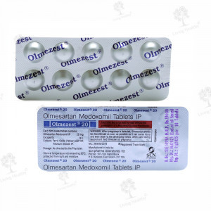 OLMEZEST 20 MG TAB (10 TAB)