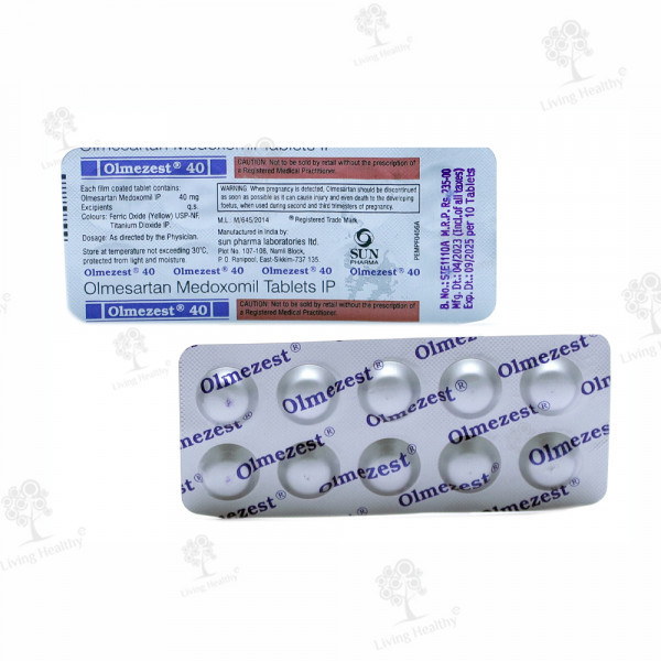 OLMEZEST 40 MG TAB (10 TAB)