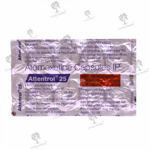 ATTENTROL 25 MG CAP (10 CAP)