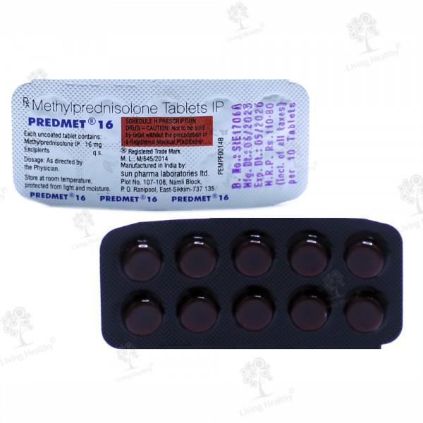 PREDMET 16 MG TAB (10 TAB)