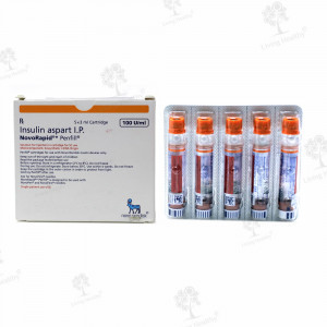 NOVORAPID PENFILL 100 IU-ML (CART) INJ (3 ML)