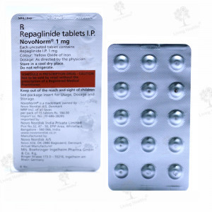 NOVONORM 1 MG TAB (15TAB)