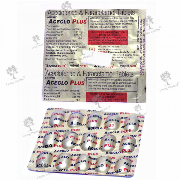 ACECLO PLUS TAB (15 TAB)