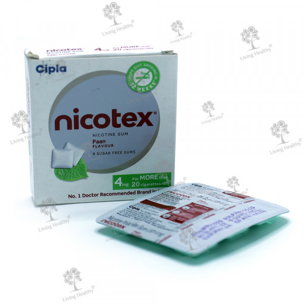 NICOTEX 2 MG GUM (9TAB)