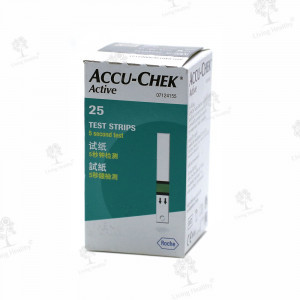 ACCU CHEK ACTIVE (25 STRIPS)