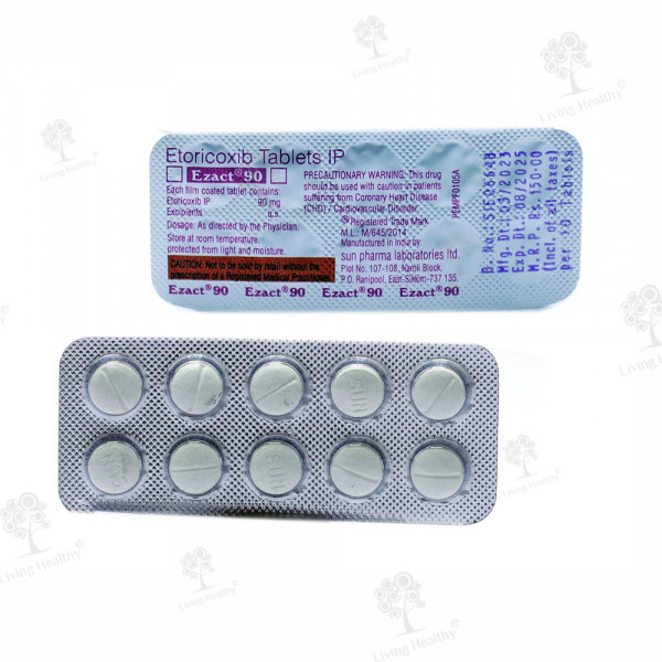 EZACT 90 MG TAB (10 TAB)
