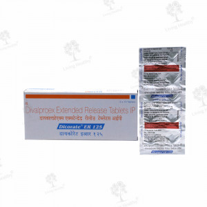 DICORATE ER 125 MG TAB (10 TAB)
