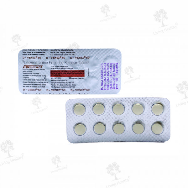 D VENIZ 50 MG TAB (10 TAB)