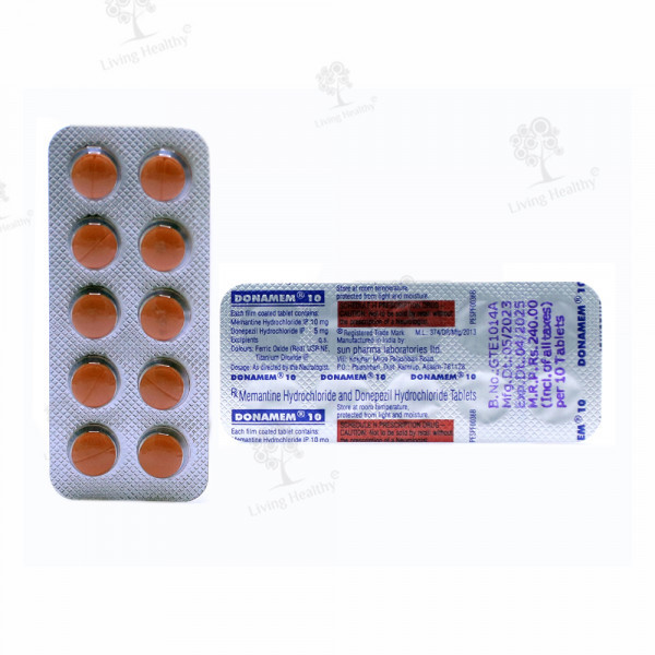 DONAMEM 10 MG TAB (10 TAB)