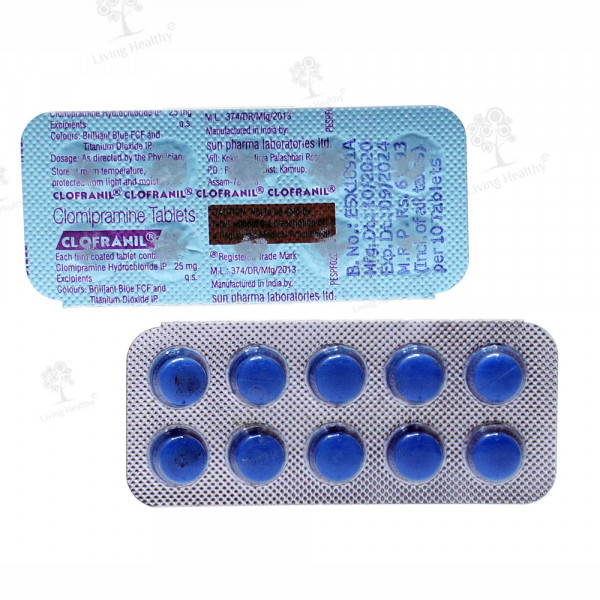 CLOFRANIL 25 MG TAB (10TAB)