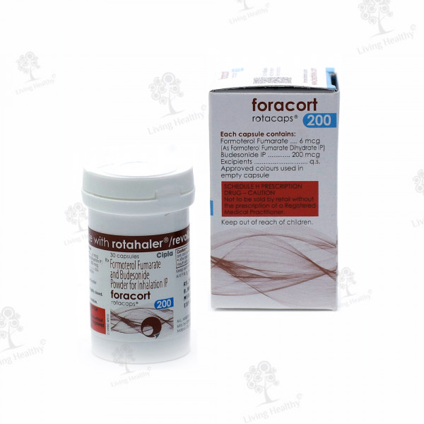 FORACORT 200 ROTACAPS (30 CAP)