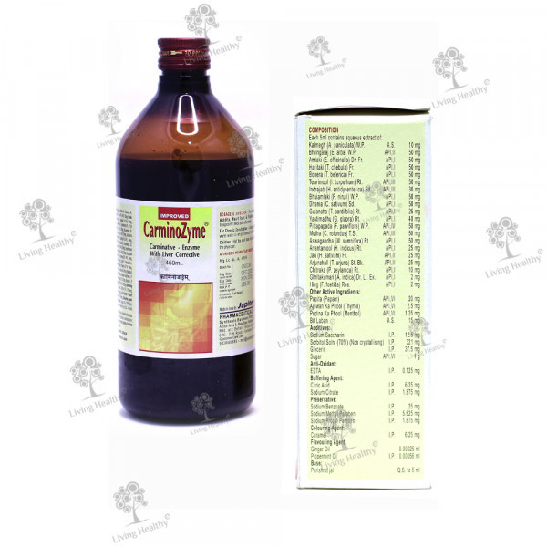 CARMINOZYME SYRUP (450 ML)