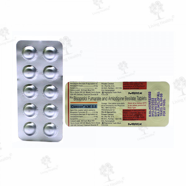 CONCOR AM 2.5 MG TAB (10 TAB)