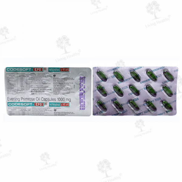 CODESOFT EPO 1000 MG CAP (15CAP)