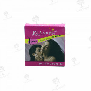 KOHINOOR PINK CONDOM (3 PCS)