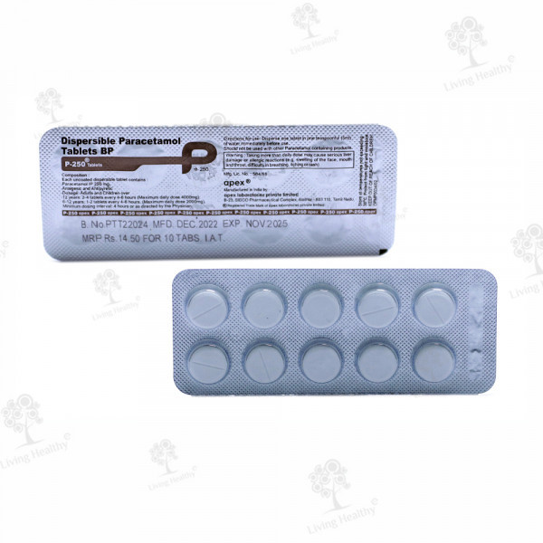 P 250 MG TAB (10TAB)