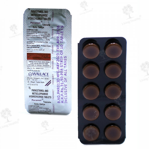 PARAMET 500 MG TAB (10 TAB)