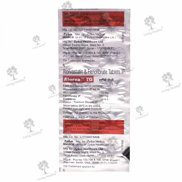 ATORVA TG TAB (10 TAB)