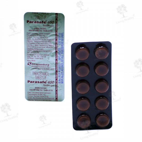 PARASAFE 650 MG TAB (10 TAB)