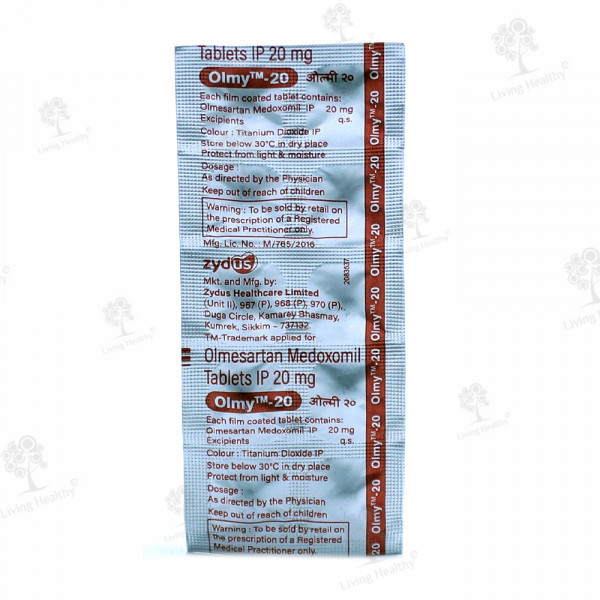 OLMY 20 MG TAB (10 TAB)