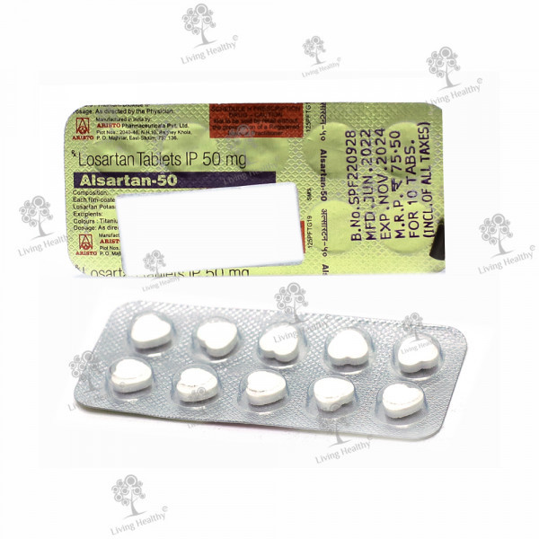 ALSARTAN 50 MG TAB (10 TAB)