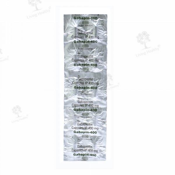 GABANTIN 400 MG CAP (10CAP)