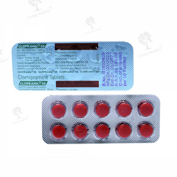 CLOFRANIL 50 MG TAB (10TAB)