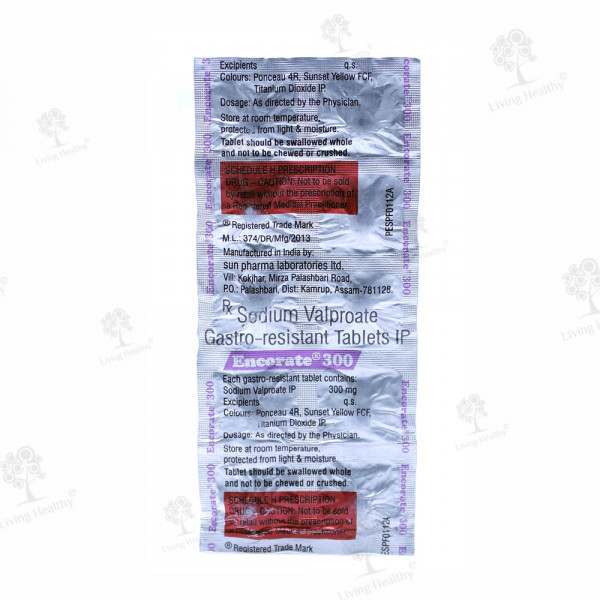 ENCORATE 300 MG TAB (10TAB)