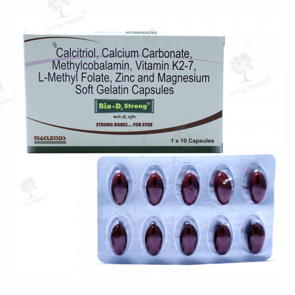 BIO D3 STRONG CAP (10 CAP)