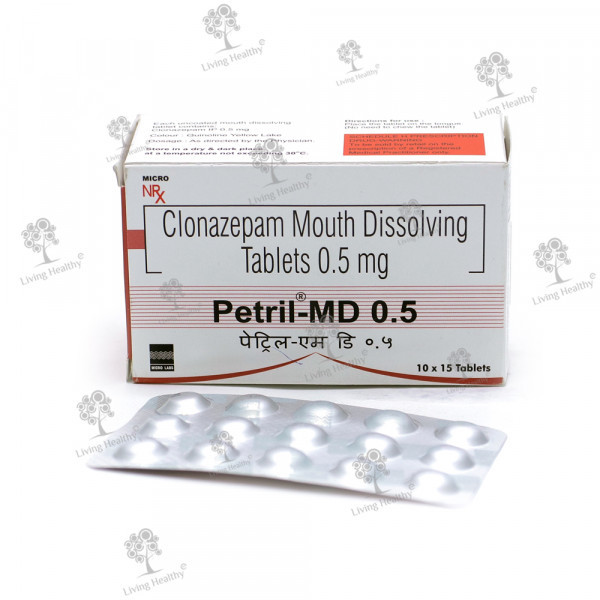 PETRIL MD 0.5 MG TAB (10TAB)
