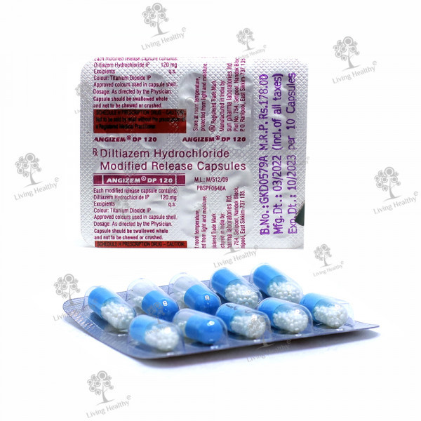 ANGIZEM DP 120 MG CAP (10CAP)