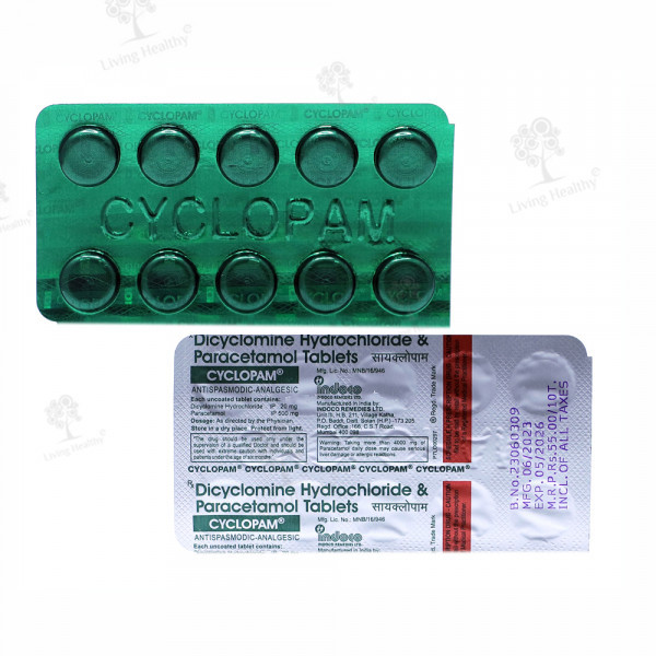 CYCLOPAM TAB (10 TAB)