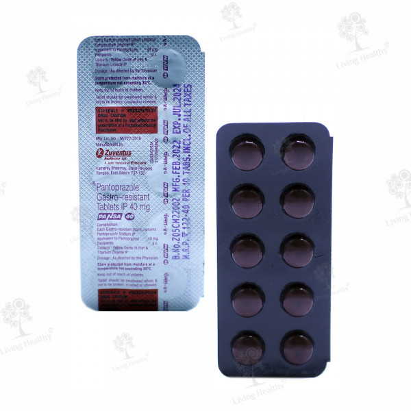 PANSA 40 MG TAB (10 TAB)