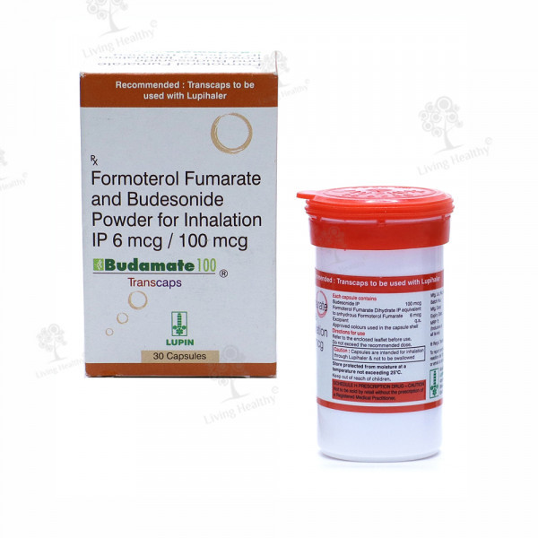 BUDAMATE 100 TRANSCAPS (30 CAP)