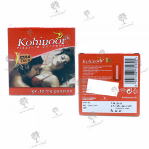 KOHINOOR XTRA TIME CONDOM (3 PCS) (1 PACK)