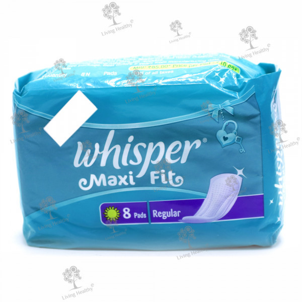 WHISPER MAXI FIT L WINGS 8PADS (8 PICES)