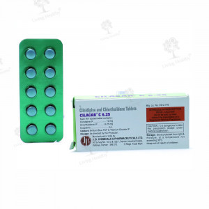 CILACAR C 6.25 MG TAB (10 TAB)