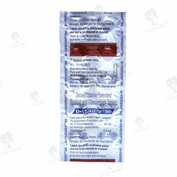 D VENIZEP 50 TAB (10 TAB)