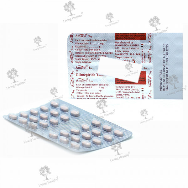 AMARYL 1 MG TAB (30 TAB)