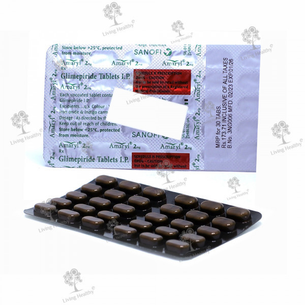 AMARYL 2 MG TAB (30TAB)