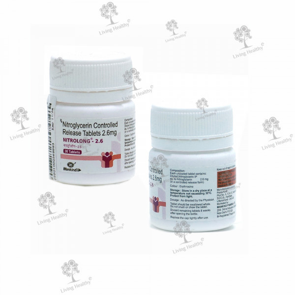NITROLONG 2.6 MG TAB (30TAB)