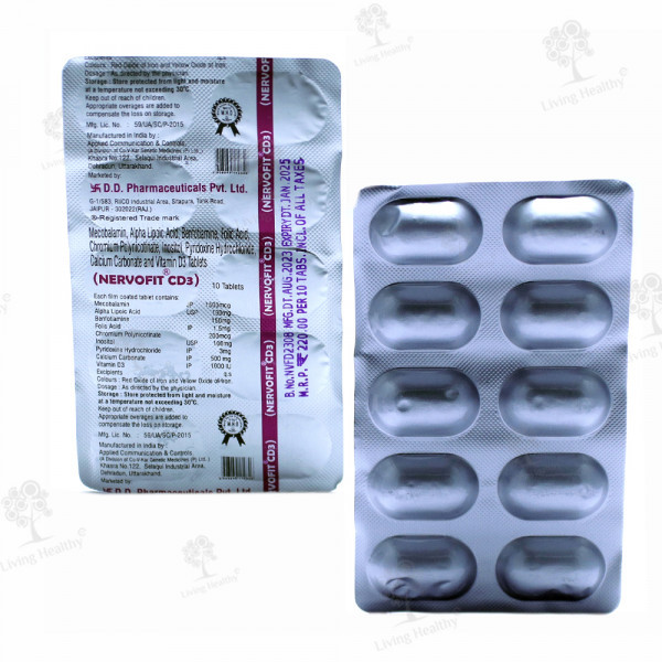 NERVOFIT CD3  (10 TAB)