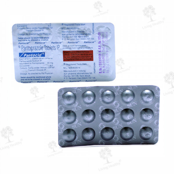 PANTOCID 40 MG TAB (15 TAB)