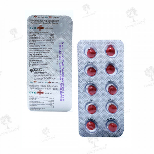 DV K PLUS 1000 IU TAB (10 TAB)