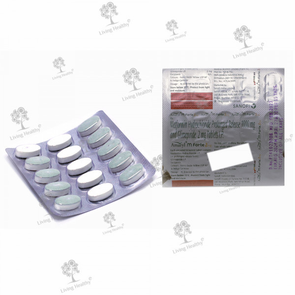 AMARYL M FORTE 2 MG TAB (15 TAB)