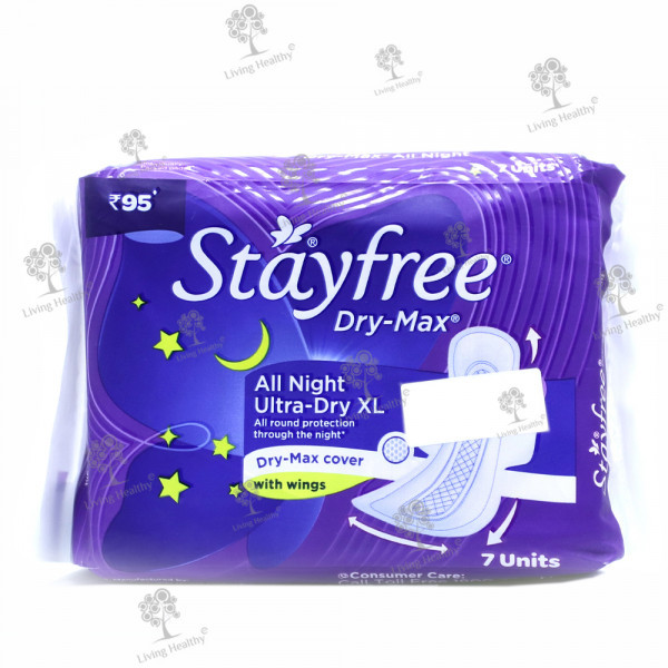 STAYFREE DRY MAX ALL NIGHT (7 PADS)